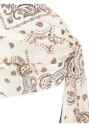 VENUJA paisley-print sarong - Neutrals