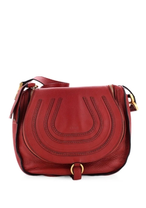 Chloé Pre-Owned Marcie Zip Crossbody Bag Leather Medium shoulder bag - Red
