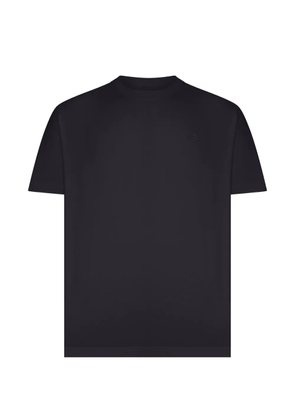 ETRO logo-embroidered T-shirt - Black