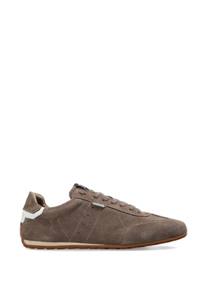 AllSaints suede panelled sneakers - Brown