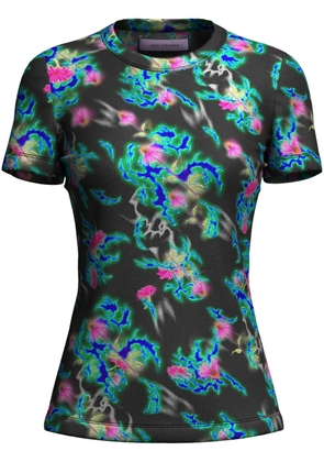 Maccapani The Skimpy abstract-print T-shirt - Black
