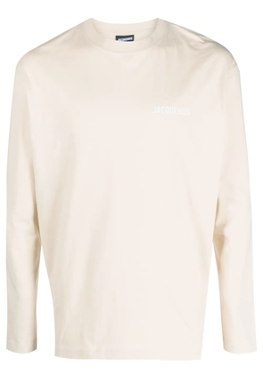 Jacquemus Le T-shirt Manches Longues top - Neutrals