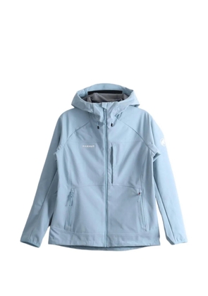 Mammut Ultimate Comfort SO logo-print hooded jacket - Blue