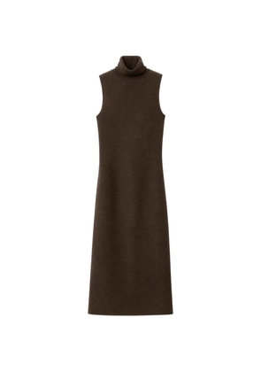 RETORI high-neck maxi dress - Brown