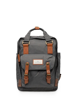 Doughnut Macaroon buckled backpack - Grey