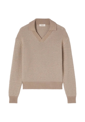 RETORI knit long-sleeve sweater - Neutrals