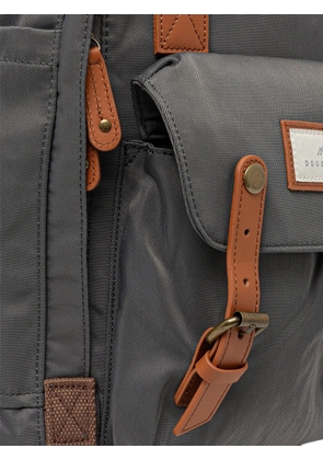 Doughnut Macaroon buckled backpack - Grey