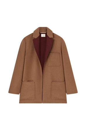 RETORI needle-pin detail cardi jacket - Brown