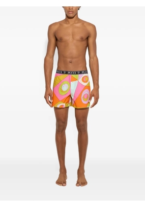 PUCCI Occhi-print boxer shorts - Orange