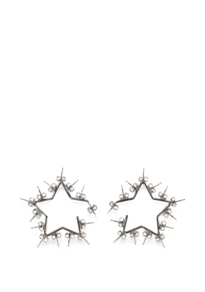 d'heygere star-shaped multi-stud earrings - Silver