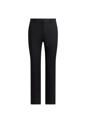Lauren Ralph Lauren high-waisted slim-fit trousers - Black