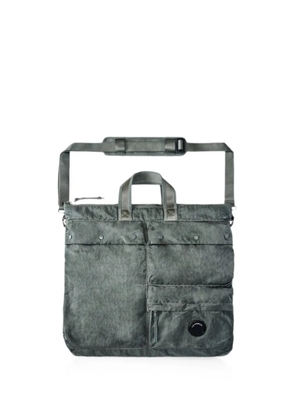 C.P. Company Lens-detail garment-dyed shoulder bag - Green