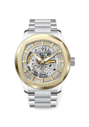 CHRISTIAN VAN SANT Romeo skeleton 42mm watch - Gold
