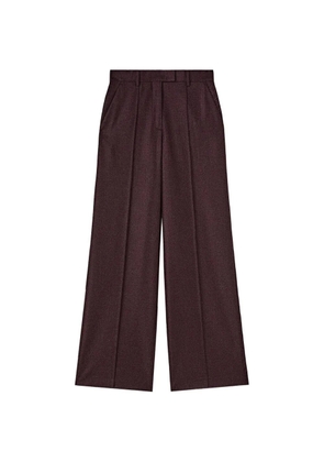 RETORI embroidered straight-leg trousers