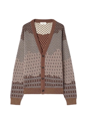 RETORI V-neck cardigan - Brown