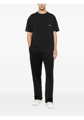 COLE BUXTON logo-embroidered T-shirt - Black