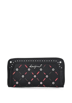Desigual stud-embellished wallet - Black