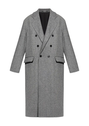 AllSaints Ezra double-breasted coat - Grey