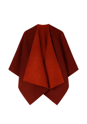 RETORI heavy double-wool cape - Red