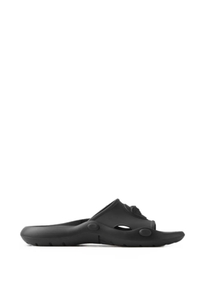Versace Nettuno rubber slides - Black