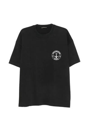 COLE BUXTON logo-print cotton T-shirt - Black
