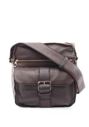 Bottega Veneta Pre-Owned 2000s buckle-strap shoulder bag - Brown