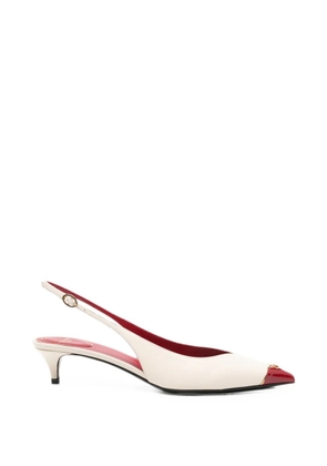 Valentino Garavani VLogo Signature cap-toe pumps - Neutrals