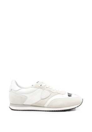 Philippe Model Paris BLVille panelled logo-patch sneakers - White