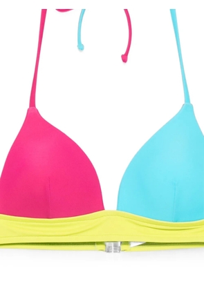 Chiara Ferragni colour-block bikini top - Pink