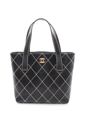 CHANEL Pre-Owned 2002-2003 Wild Stitch tote bag - Black