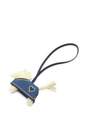 Hermès Pre-Owned PM Rodeo Cœur bag charm - Blue