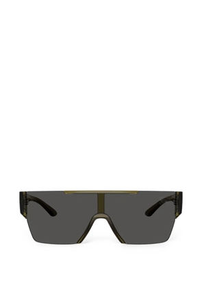 Burberry tinted-lens sunglasses - Green
