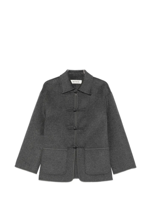 Róhe toggle-fastening jacket - Grey