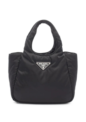 Prada Pre-Owned 2010s Re-Nylon padded tote bag - Black