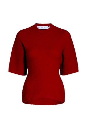 Proenza Schouler White Label Dana sweater in stripe-knit - Red