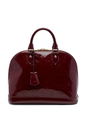 Louis Vuitton Pre-Owned 2014 Monogram Vernis Alma PM handbag - Red