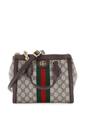 Gucci Pre-Owned Ophidia Top Handle GG Coated Canvas Small tote bag - Brown
