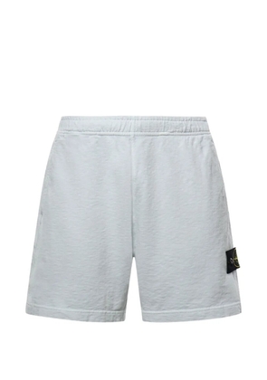 Stone Island Malfilé logo-patch shorts - Neutrals