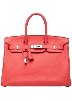 Hermès Pre-Owned 2011 Clemence Birkin Retourne 35 handbag - Red