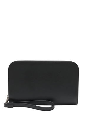 Louis Vuitton Pre-Owned 2015 Taiga Pochette Baikal clutch bag - Black