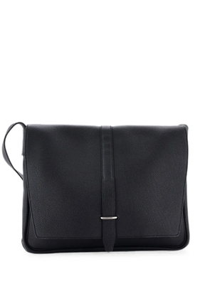 Hermès Pre-Owned Steve Light Messenger Bag Togo crossbody bag - Black