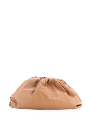 Bottega Veneta Pre-Owned The Pouch Leather clutch bag - Brown