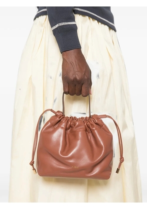 Chloé small Chloé Icons drawstring leather tote bag - Brown