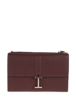 TOM FORD leather shoulder bag - Red