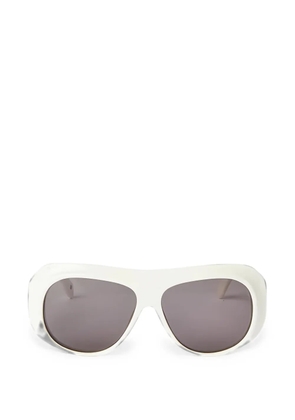 Palm Angels Eyewear oversized pilot-frame sunglasses - White
