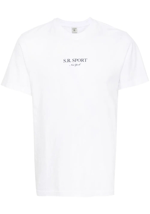 Sporty & Rich Wimbledon cotton T-Shirt - White