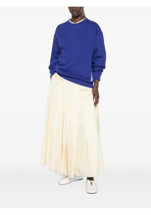 Jil Sander logo-print sweatshirt - Blue