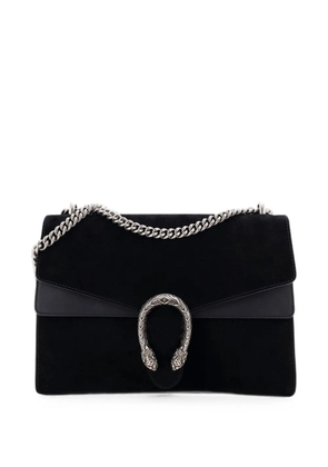 Gucci Pre-Owned Dionysus Bag Suede Medium shoulder bag - Black