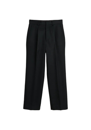 ssstein pleated-design trousers - Black