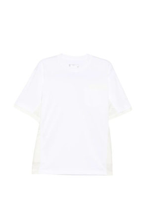 sacai panelled chest-pocket T-shirt - Black